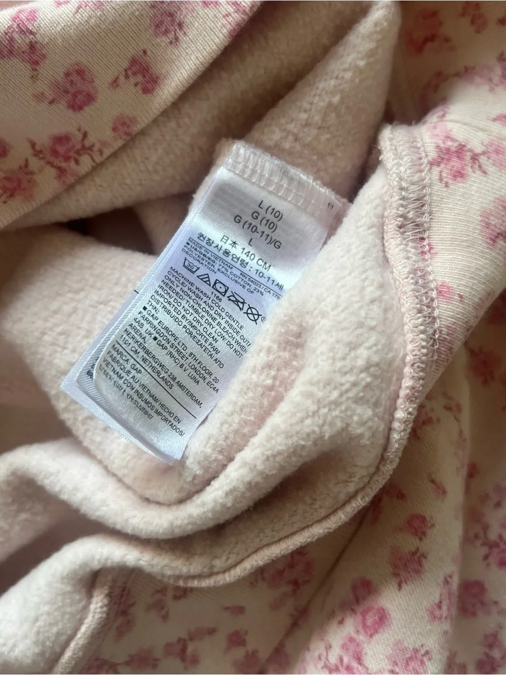 LoveShackFancy x Gap Floral Hoodie